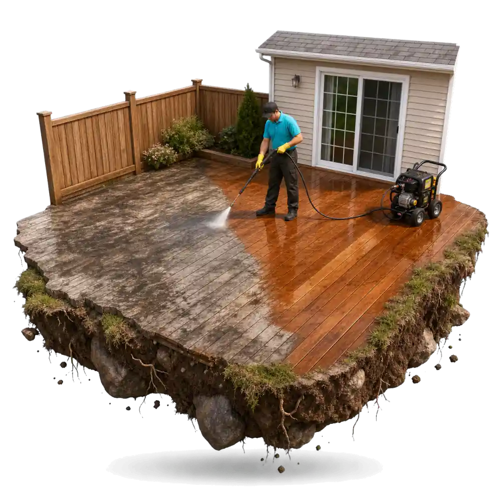 Deck Cleaning in Seattle