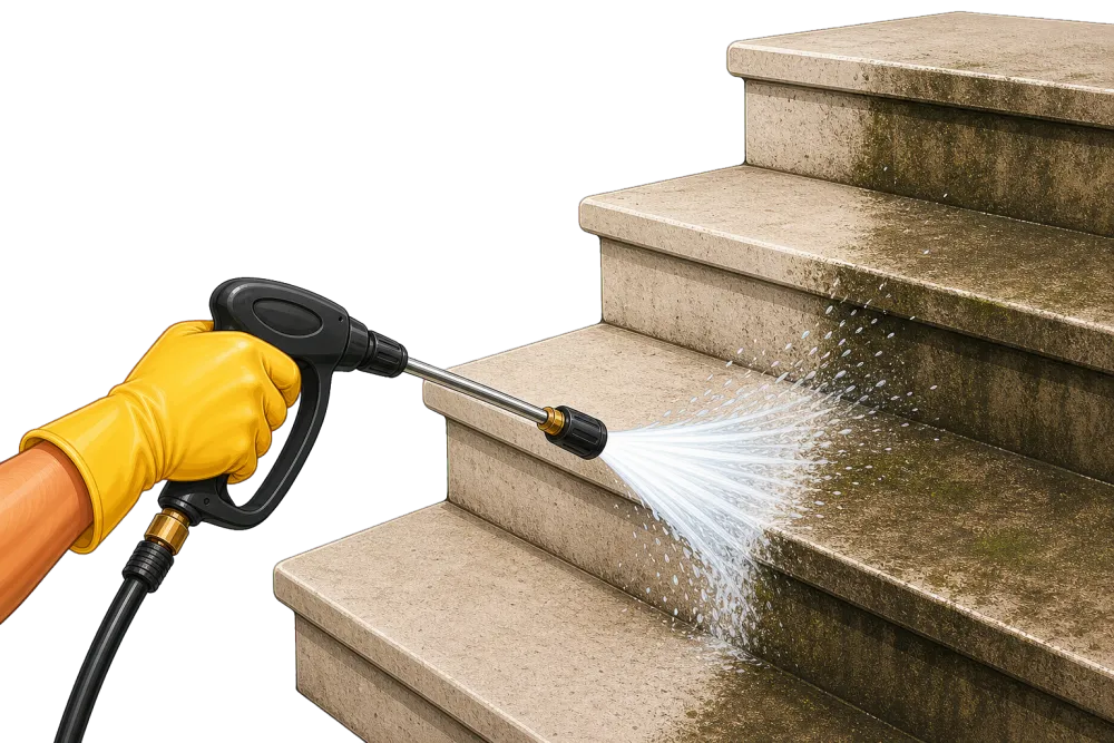 Front Steps Cleaning in Seattle
